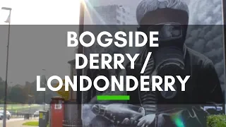 Irish Murals Mark The Troubles in Bogside Derry/Londonderry - The Bogside Murals - History Tour