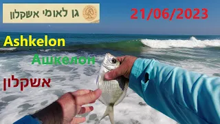 4K 21/06/2023 Ashkelon אשקלון Ашкелон fishing דיג рыбалка