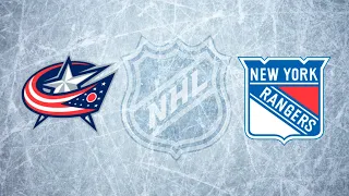NHL Columbus Blue Jackets vs New York Rangers / Oct.29, 2021/Goals only