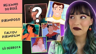 MELHORES E PIORES PRÍNCIPES DISNEY!! 💥- Tierlist #4