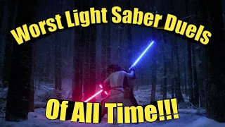 Top 5 Worst LightSaber Duels