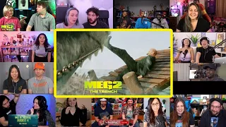 THE MEG 2: THE TRENCH Trailer Reaction Mashup