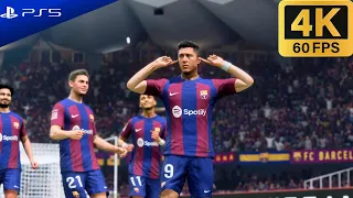 EA FC 24 - Real Madrid vs Barcelona PS5 Gameplay (4K60FPS)