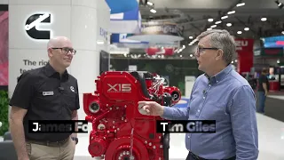 Hydrogen internal combustion engine at the Brisbane Truck Show 2023