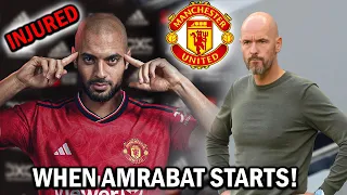 🚨 BREAKING: SOFYAN AMRABAT INJURY ❌ WHEN CAN AMRABAT START FOR MANCHESTER UNITED?