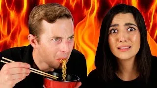 People Try The World’s Spiciest Instant Noodle