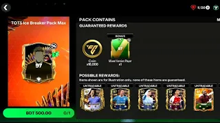 97 OVR GUARANTEED TOTS PACK OPENING! ICE BREAKER PACK MAX! FC MOBILE 24! #fcmobile #fcmobile24 #fc24