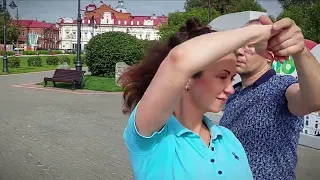 International Rally West Coast Swing 2022 - WCS Flashmob 2022. Tomsk, Russia