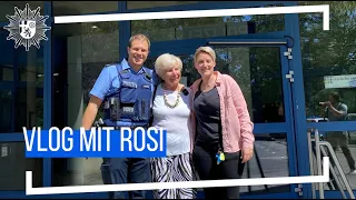 Gegen ENKELTRICK-BETRUG - @Rosi_aus_Mainz zu Besuch bei der Polizei