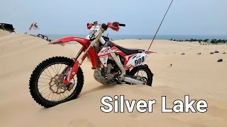 Silver Lake Sand Dunes on dirt bikes