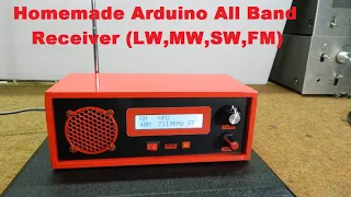 Homemade Arduino+Si4730 All band receiver(LW,MW SW,FM)