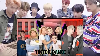 BTS REACTION 🌈Cute Couple TikTok Homa Raides Adaliatta Rendi | Yolo House TikTok Dances Compilation