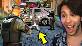 JOGANDO GTA 5 COMO UM POLICIAL DA ROTA!!