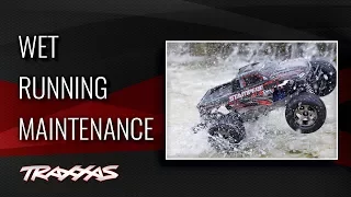 Wet Running Maintenance | Traxxas Support