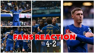 Chelsea 4-2 Leicester City Highlights All Goals 2024 Cole Palmer Assist Chelsea Fans Reaction FA CUP