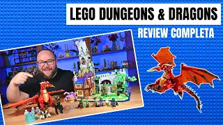 REVIEW LEGO Dungeons & Dragons 21348 en ESPAÑOL | Aventura del Dragón Rojo