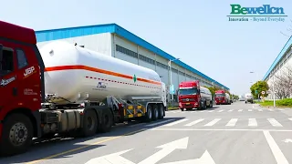 Bewellcn cryogenic tank, tank container, trailer