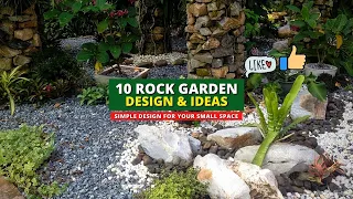 Rock Garden Ideas: Simple Design for a Small Space 👌👍