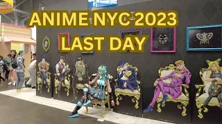 Anime NYC 2023 Last Day Walking Tour 4K Experience. Sunday November 19 2023