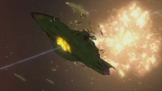 ヤマト渦中へ（降下するヤマト）Space Battleship Yamato song!!