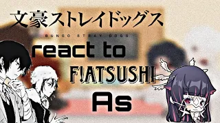 BSD react to F!Atsushi as Colombina..ENG||عربي..Read Desc