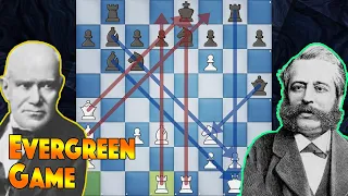 The Evergreen Game Ultimate Headache Analysis | Anderssen vs Dufresne | Berlin 1852