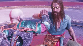 Kratos Destroys Tyr In Valhalla Fight Scene - God Of War Ragnarok Valhalla DLC PS5 2023