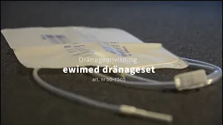 Utbildningsvideo | ewimed dränageset