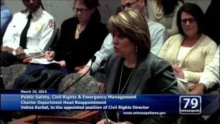 March 19, 2014 Public Safety, Civil Rights & Emergency Management Meeting