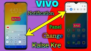 How To Change Notification Panal In Any Vivo Phones || Notification Panal || No Root || New Trick 🔥