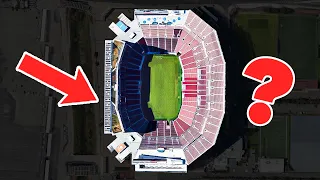 Why is Half of this Stadium Missing?