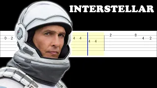 Cornfield Chase - Interstellar - Tik Tok (Easy Guitar Tabs Tutorial)