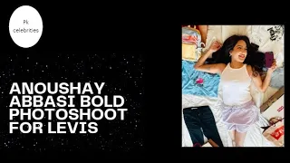 anoushay abbasi bold photoshoot for Levis