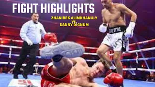 HIGHLIGHTS | Zhanibek Alimkhanuly vs. Danny Dignum