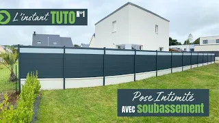 TUTO N°1 - Intimité avec soubassement