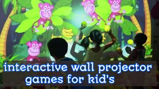 interactive wall projection for play aera | Manoj Video Games