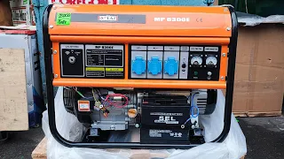 Генератор бензиновый Atlas MP8300 E на 8 кВт с электростартером