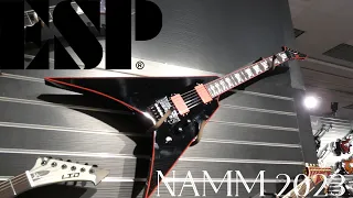 ESP NAMM Booth 2023 Walk-through #nammshow #nammshow2023 #espguitars