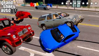GTA 4 CAR CRASHES COMPILATION. Ep. 33 (Ragdolls, Crashes, Real Damage)
