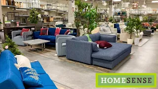 HOME SENSE FURNITURE SOFAS COUCHES ARMCHAIRS COFFEE TABLES SHOP WITH ME SHOPPING STORE WALK THROUGH
