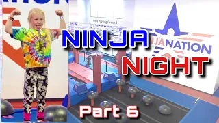 when she Goes 1st, 2nd, 1st At Ninja Night Part 6 at Ninja Nation