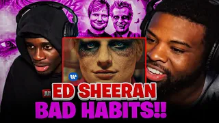 BabanTheKidd FIRST TIME reacting to Ed Sheeran- Bad Habits! Ed Sheeran is the new Joker?!?!