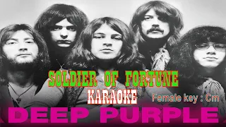 Soldier Of Fortune (Karaoke) Deep Purple Female Key cm