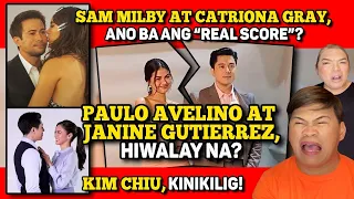 PAULO AVELINO AT JANINE GUTIERREZ, HIWALAY NA? 🔴 CATRIONA AND SAM MILBY, ANO NGA BA ANG REAL SCORE?