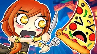 DON'T TOUCH MY PIZZA in Hide and Seek! (Witch It Funny Moments)