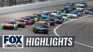 Buschy McBusch Race 400 at Kansas | NASCAR ON FOX HIGHLIGHTS