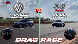 Tcross da Discórdia vs RSQ3 - Drag Race SUV's