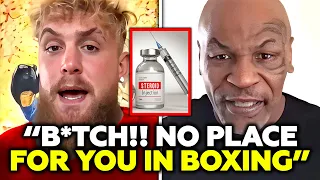 Jake Paul ROASTS Mike Tyson For Using STERO!DS Ahead Of Their FIGHT