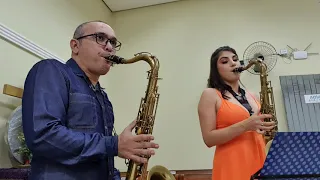 Amigos pela fé (sax cover)  Gersoní e Priscila