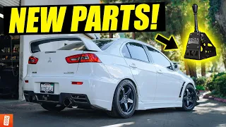 Building & Heavily Modifying a 2013 Mitsubishi Lancer EVO GSR - Part 9: Short Shifter + Clutch!